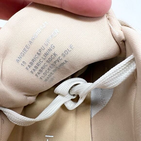 Madden Girl Angiee Sneakers Womens 10 Beige Lace-Up Platform Round Toe - Picture 10 of 11